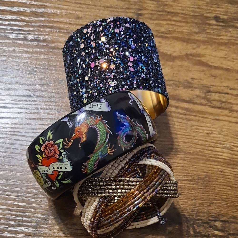 Bracelet Lot - 3 Bracelets Are Included.